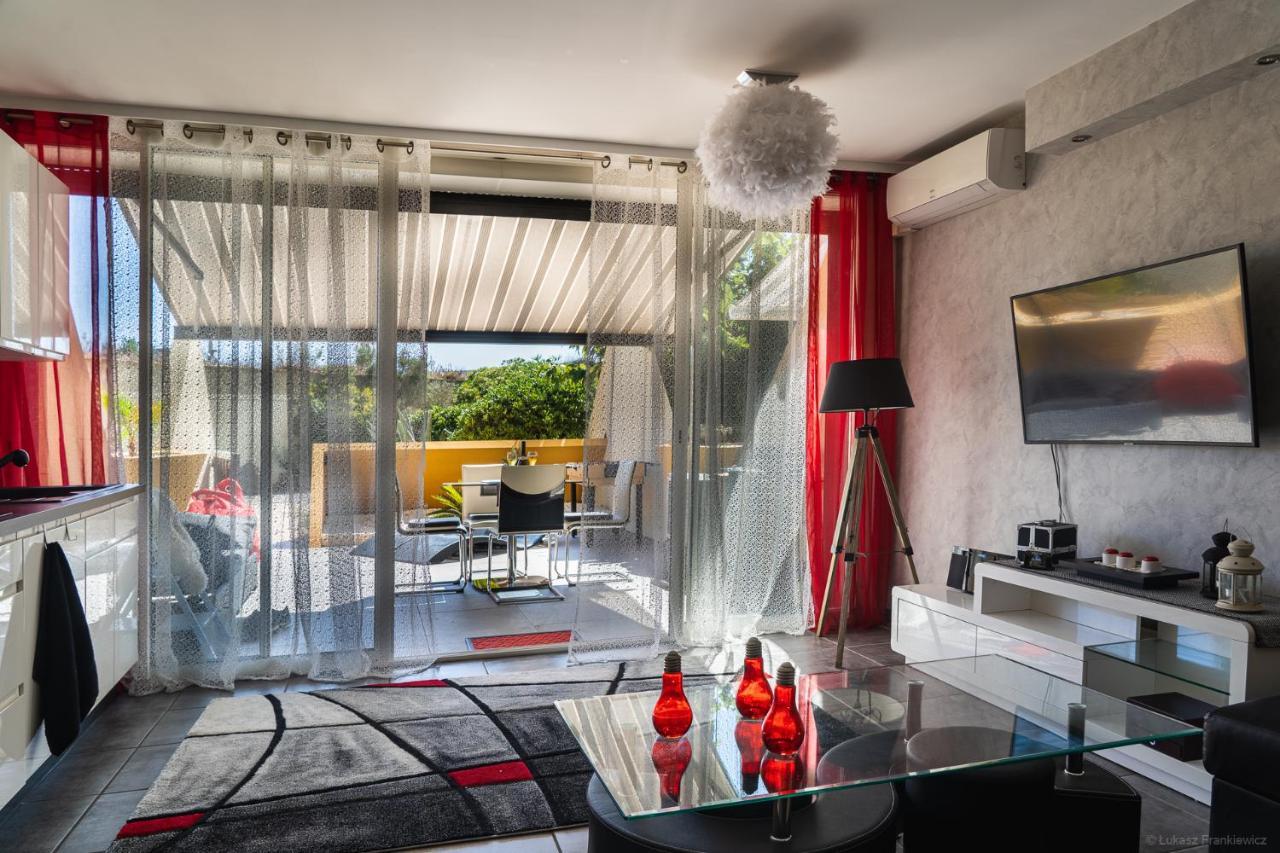 Naturist Village, Beach Side, Ground Floor Apartment Agde Exteriör bild