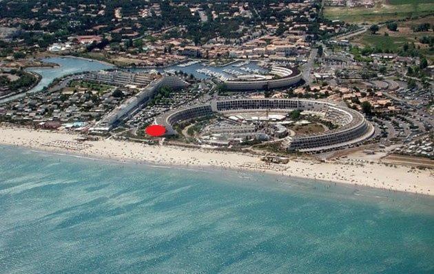 Naturist Village, Beach Side, Ground Floor Apartment Agde Exteriör bild